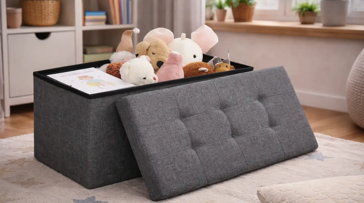Ordena juguetes, mantas, cómics o los trastos que tengas por casa en este banco de almacenaje a precio LOCO