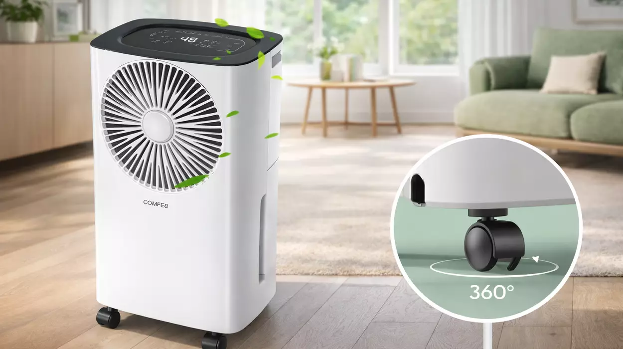 Chollo CONOPU Deshumidificador de 12l/día por sólo 89,99€ con envío gratis (30% de descuento)