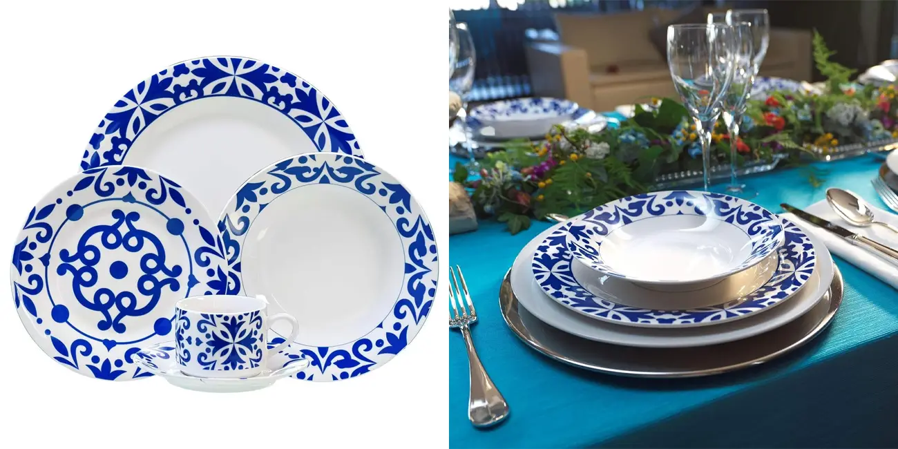 Renueva tu mesa con esta vajilla de porcelana de 30 piezas por sólo 28,59€ en AliExpress