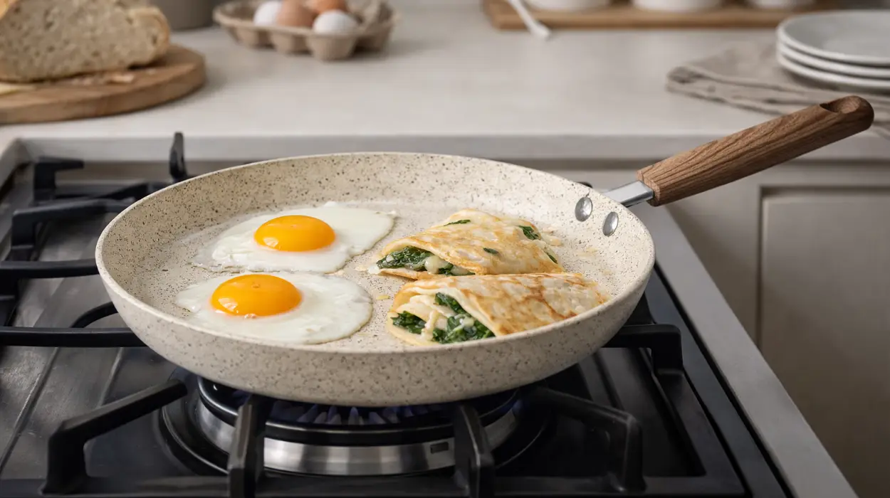 Chollo Sartén antiadherente MYVIT de 26 cm para creps, huevos o tortillas ques por sólo 16,79€ con cupón y envío gratis (-71%)