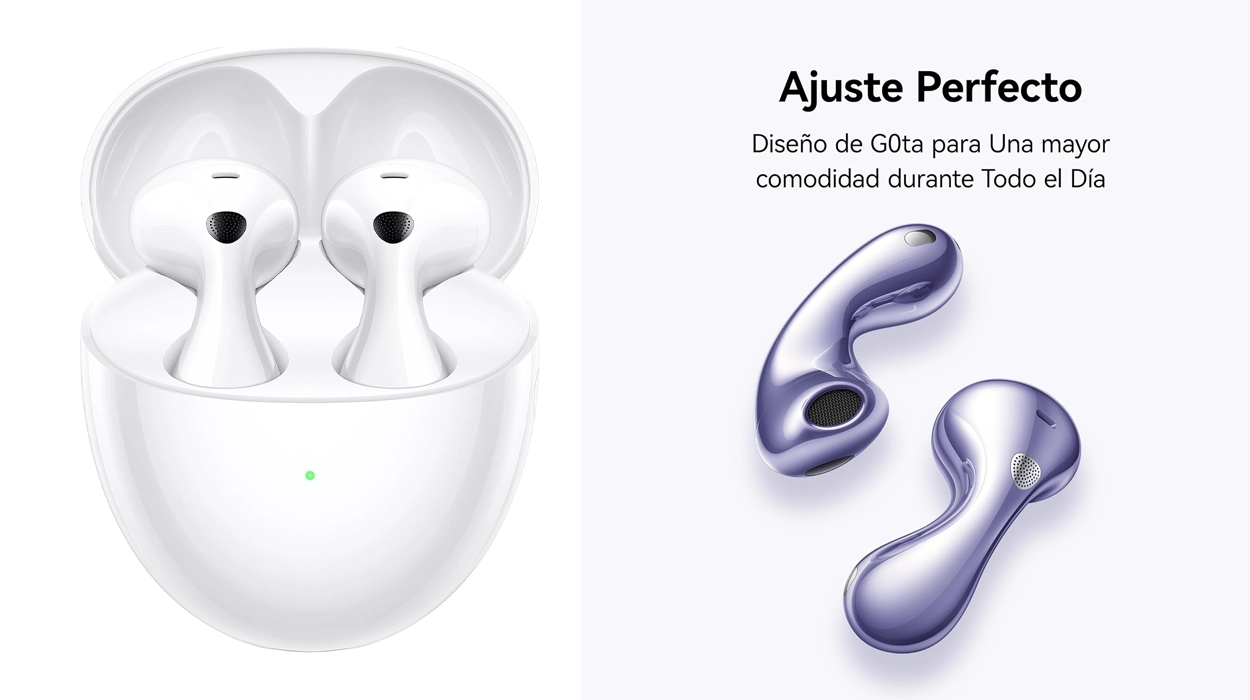 Sonidazo de otro mundo con los auriculares Huawei FreeBuds 6: hoy te ahorras 80€ en su compra