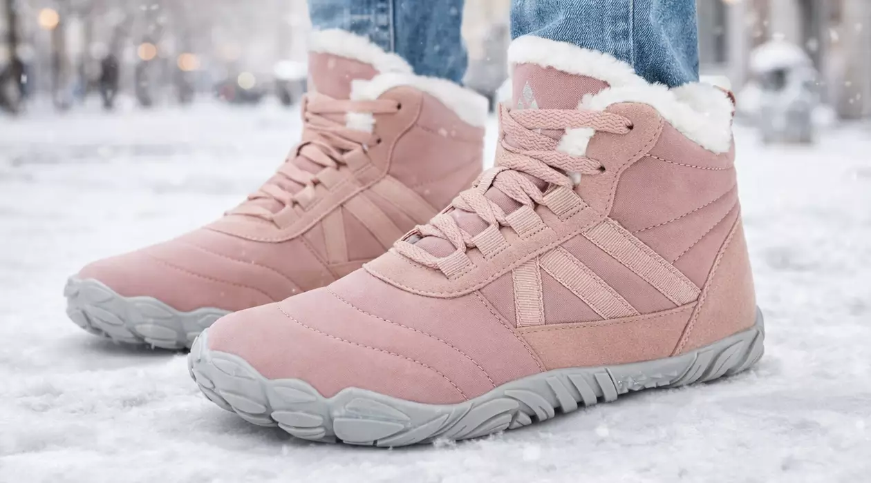 Chollo Botas Mishansha Barefoot Unisex cálidas forradas por sólo 9,99€ (47% de descuento)