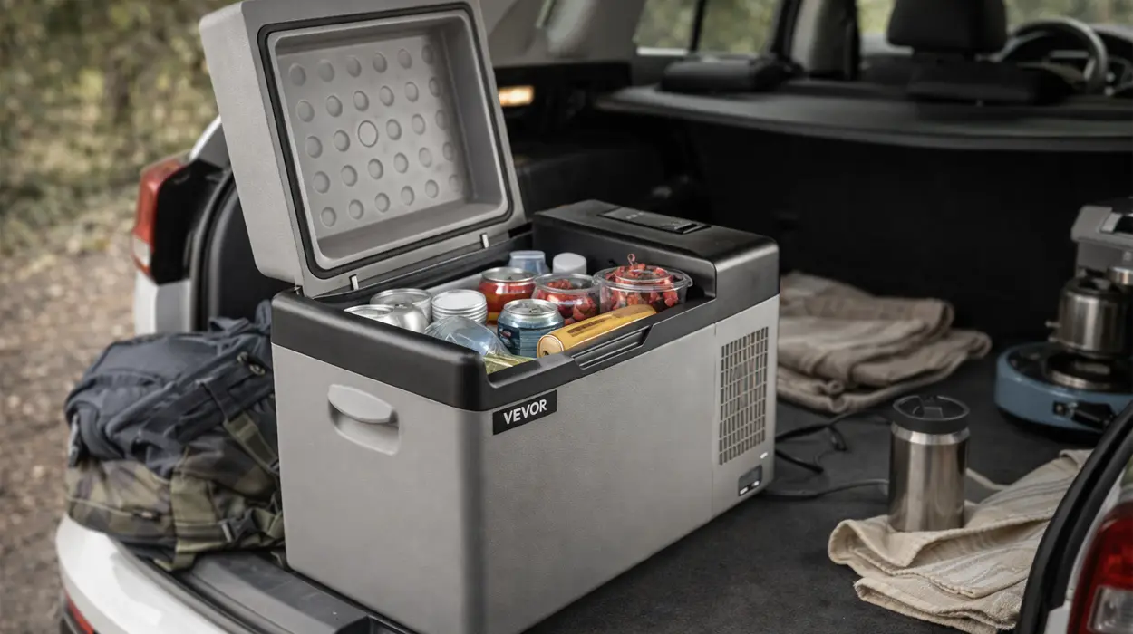 Chollo Nevera portátil Vevor SucceBuy de 20L para coche por sólo 92,79€ con cupón y envío gratis (-66%)