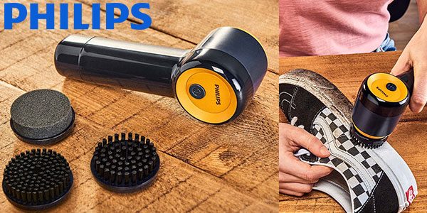 Chollo Limpiador para zapatillas Philips con 3 cepillos por sólo 9€ (-67%)