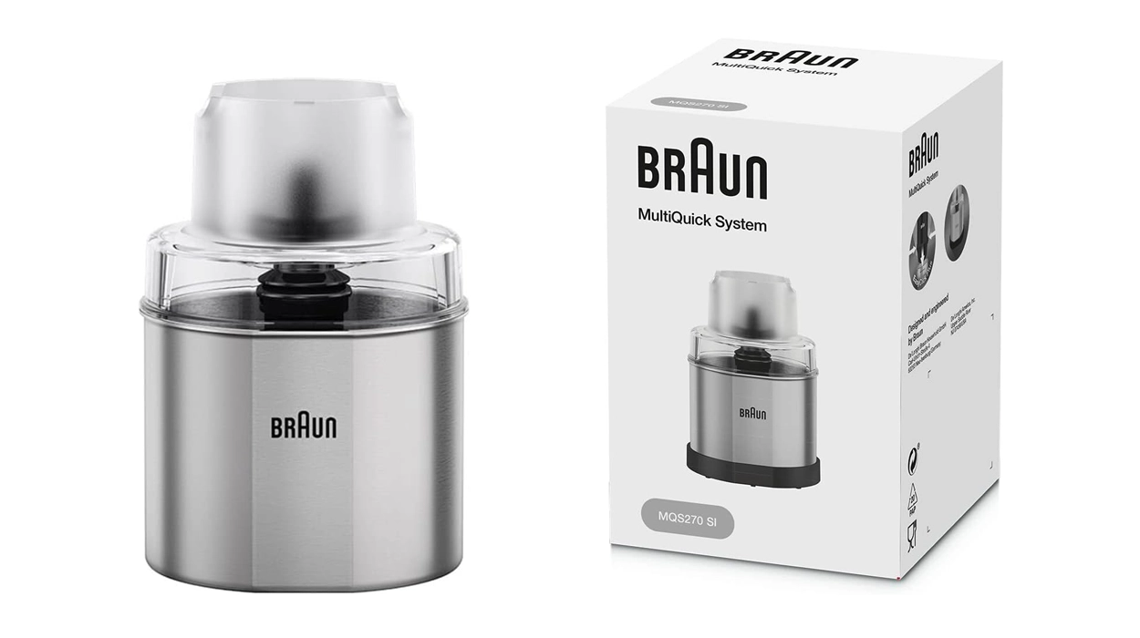 Chollo Accesorio Braun para molinillo de café y especias MQS 270 SI con sistema EasyClick Plus por sólo 19,90€ (49% de descuento)