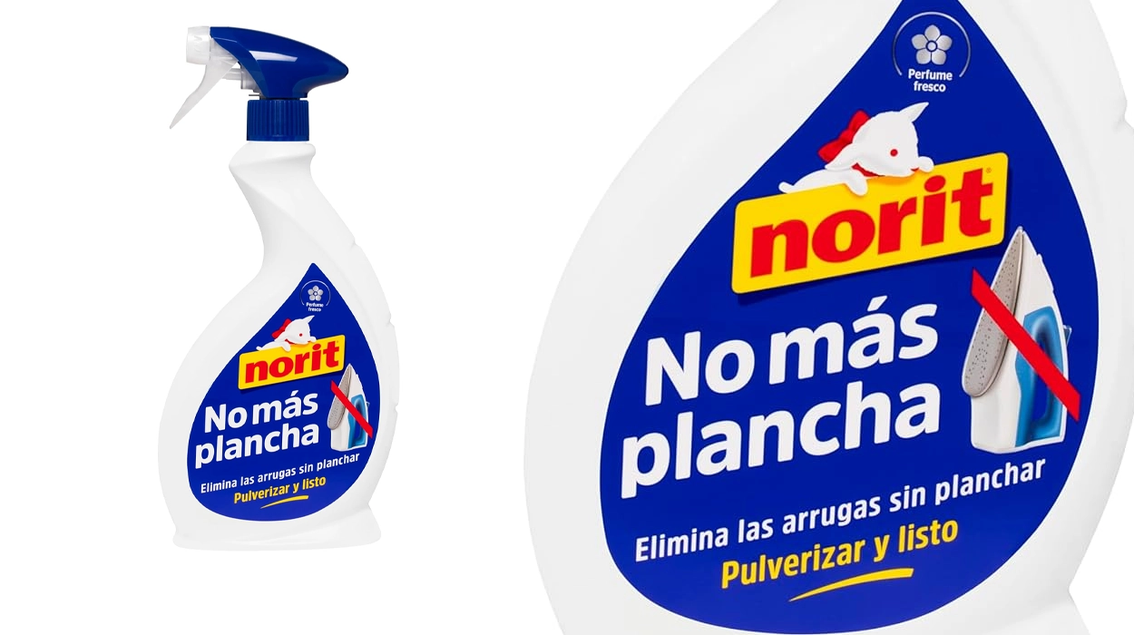 Chollo Spray antiarrugas Norit No Más Plancha por sólo 1,95€ (-35%)