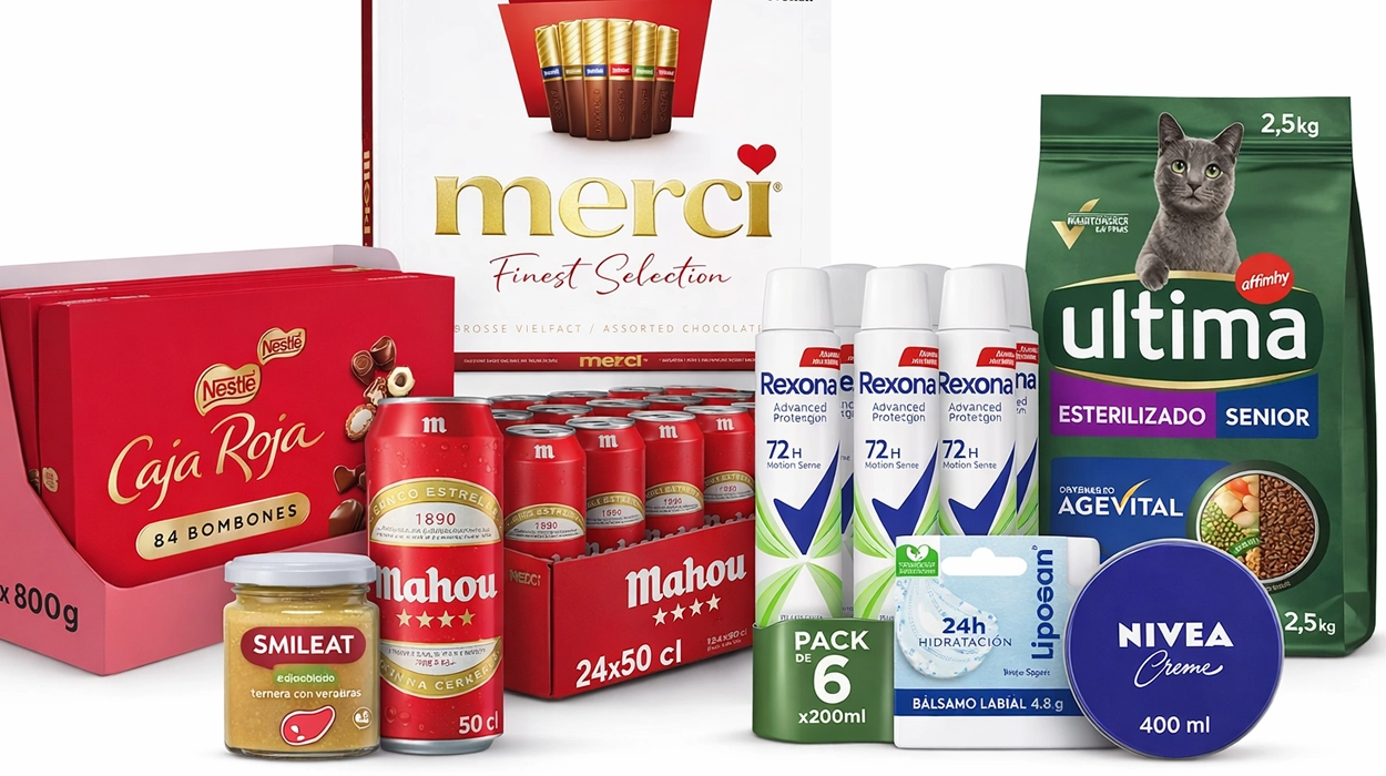 Compra 2 productos de supermercado en Amazon y ahorra el 50% en la segunda unidad