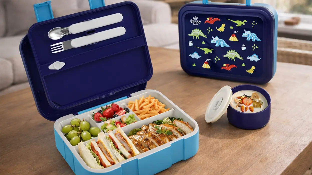Una fiambrera con 5 compartimentos para que el desayuno del cole llegue ordenado por menos de 12€