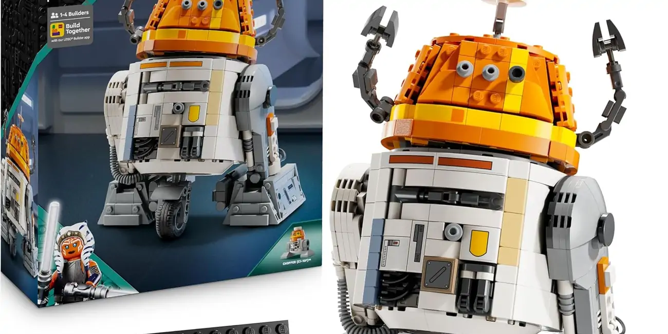 Chollo LEGO Star Wars: Droide Astromecánico Chopper (C1-10P) por sólo 70,38€ con envío gratis (-36%)