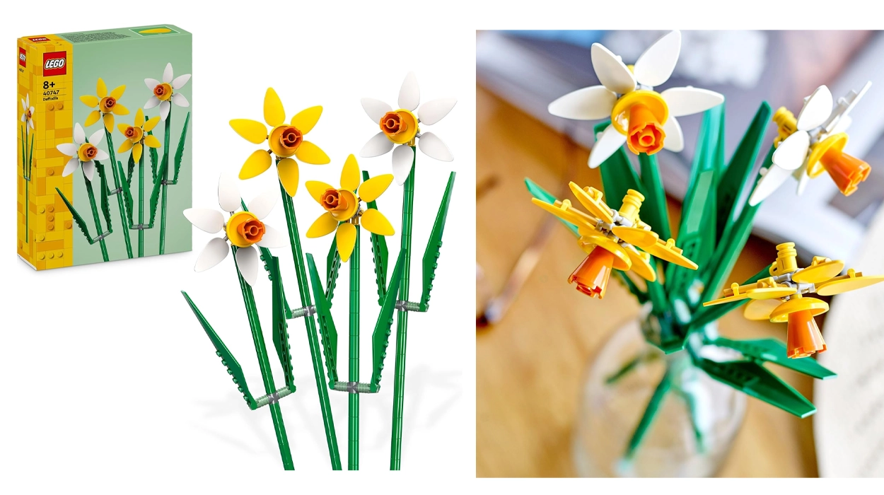 Chollo Set Lego Botanical Narcisos por sólo 8,91€ (41% de descuento)