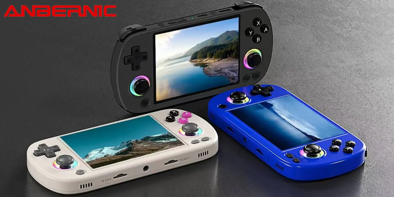 Chollo Consola retro portátil Anbernic RG40XX H de 4″ por sólo 57,44€ con cupón y envío gratis (-74%)