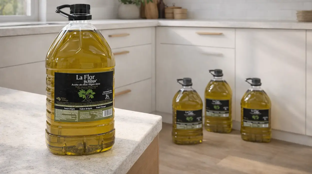 El riquísimo Aceite de Oliva Virgen Extra La Flor De Málaga a sólo 13,69€ la garrafa de 3L aprovechando este cuponazo de AliExpress