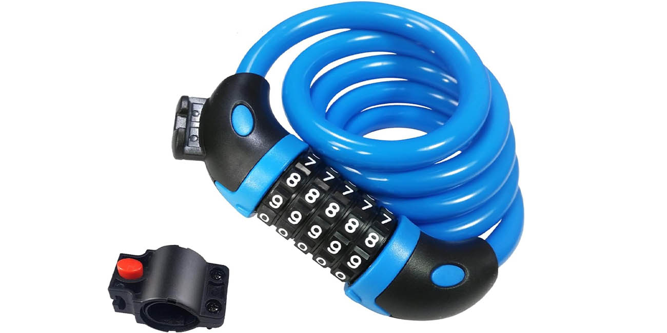 Chollo Candado antirrobo para bicicleta con 4 dígitos por sólo 9,99€ (-33%)