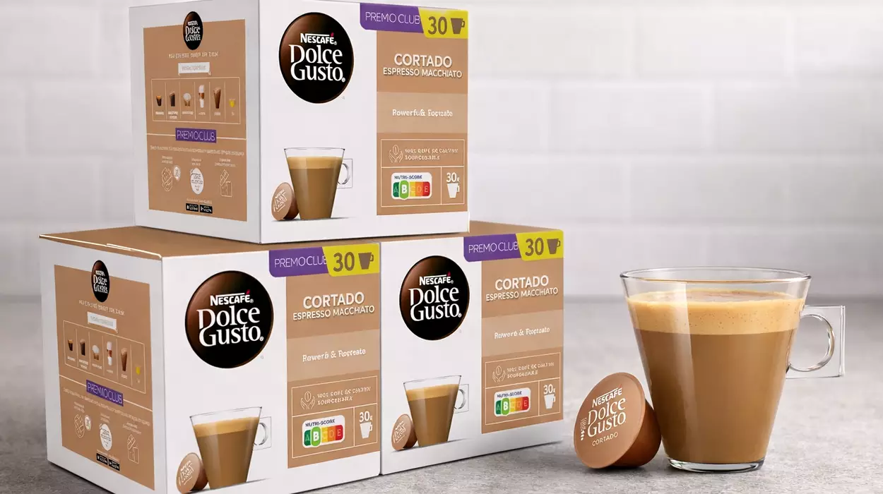 Chollo Pack 90 Cápsulas Nescafé Dolce Gusto Cortado Espresso Macchiato por sólo 18,45€ con cupón (-29%) ¡0,21€ cada una!