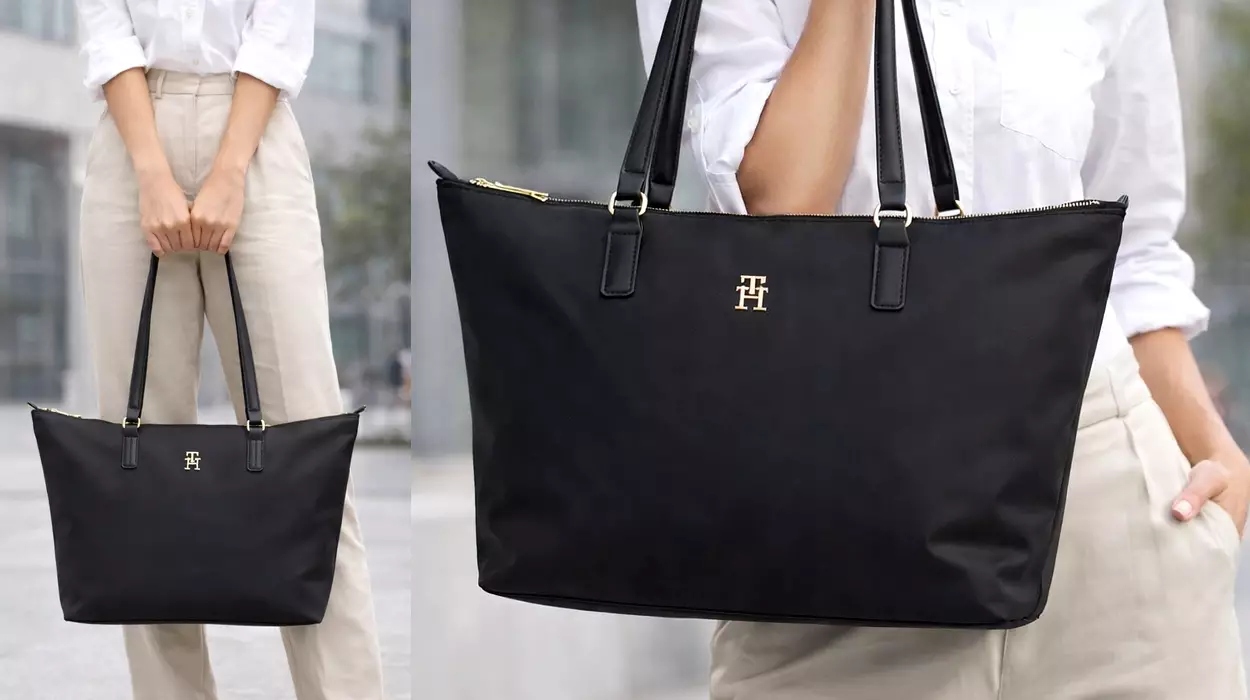 Si te das prisa puedes cazar este bolso shopper Tommy Hilfiger a mitad de precio en Amazon ¡Corre!