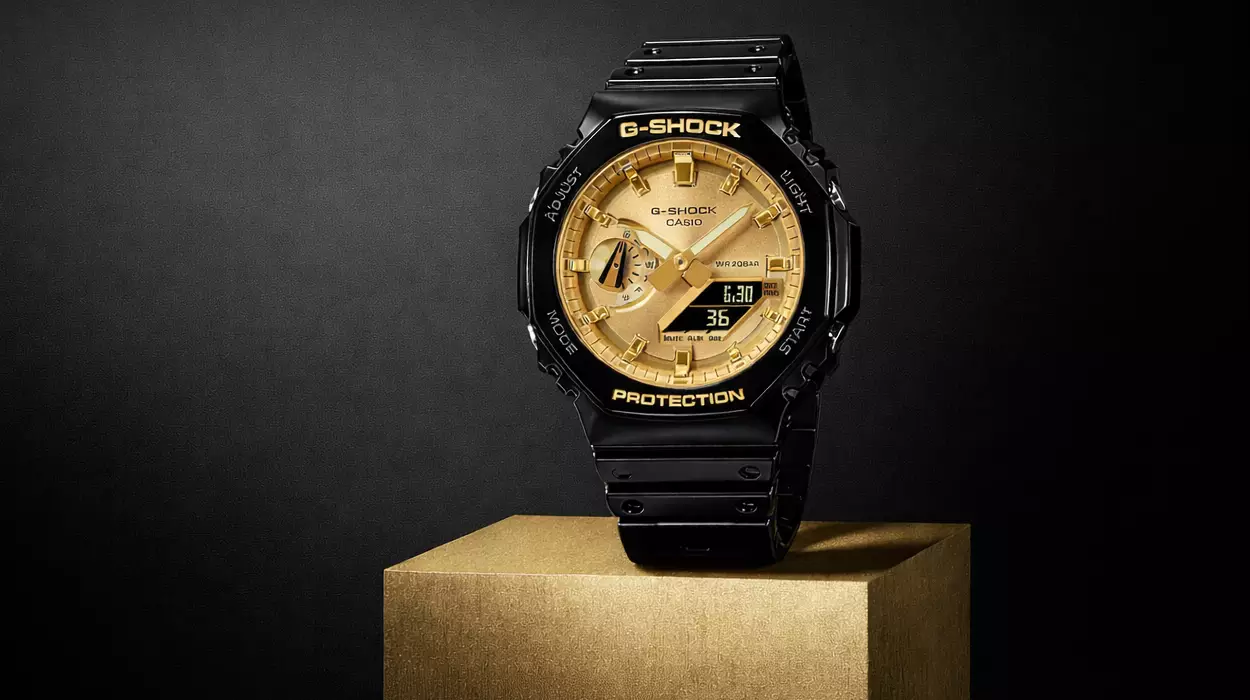 Chollo Reloj Casio G-Shock negro y dorado por sólo 95€ con envío gratis (26% de descuento)