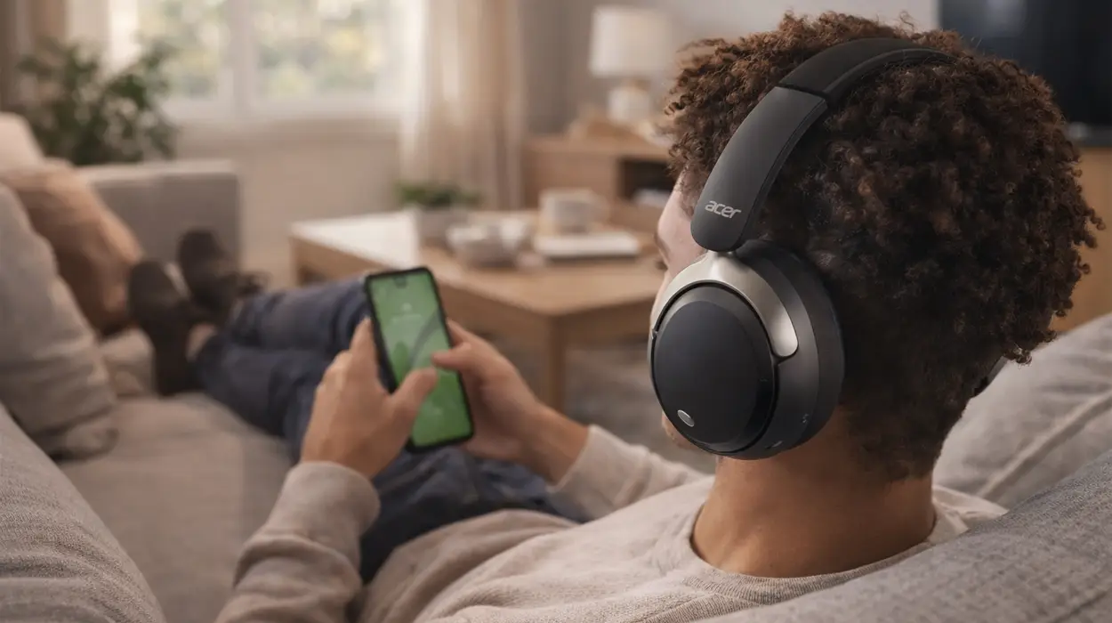 Chollo Auriculares inalámbricos Acer OHR516 ANC con cancelación de ruido por sólo 17,71€ con cupón y envío gratis (-61%)