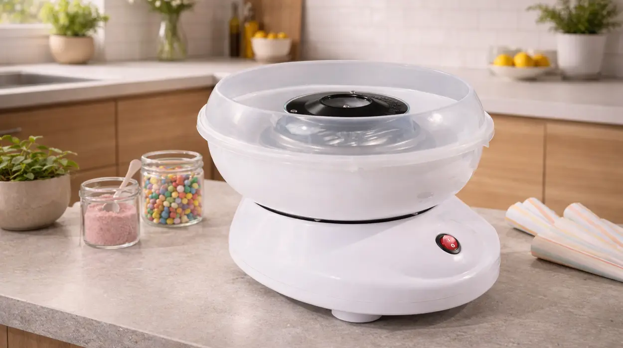 La máquina para hacer algodón de azúcar que está arrasando por poco más de 13€ en AliExpress