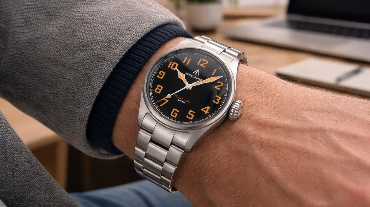 Chollo Reloj analógico STEELFLIER SF740V por sólo 43,39€ con cupón y envío gratis (-85%)