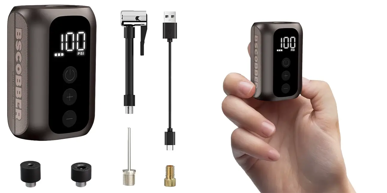 Chollo Compresor de aire BSCOBBER A5 de 100PSI por sólo 25,39€ con cupón y envío gratis (-68%)