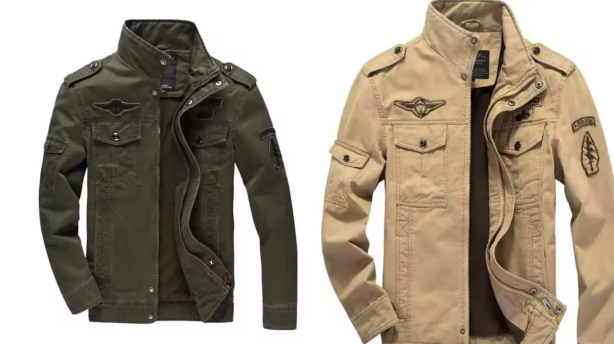 Llévate hoy rebajadísima esta chaqueta inspirada en la aviación militar ¡Está a un precio DE LOCURA!