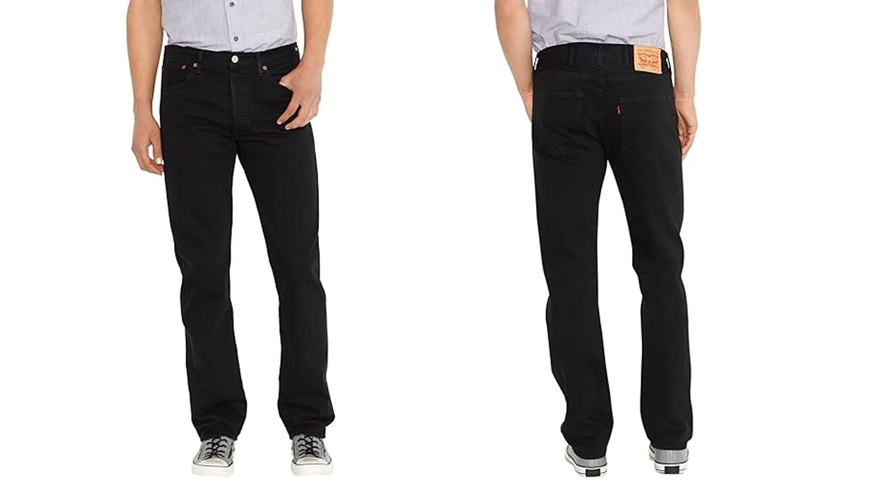 Chollo Vaqueros Levi’s 501 Original Fit stonewashed black para hombre por sólo 55€ con envío gratis (39% de descuento)