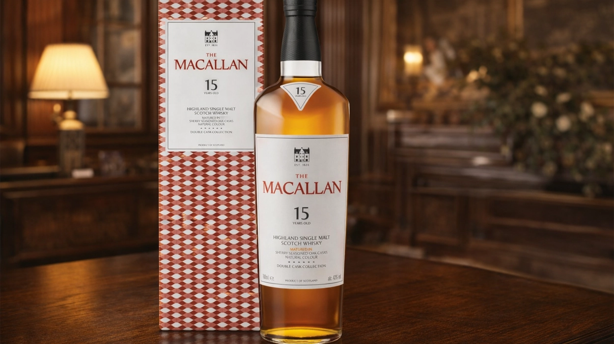 Chollo Whisky escocés Macallan Single Malt 15 Años Doble Cask 70 cl por sólo 144,47€ con envío gratis (15% de descuento)