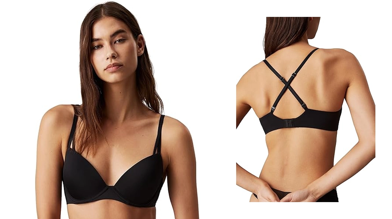 Chollo Sujetador de media copa Calvin Klein Lift elástico por sólo 22€ (-51%)