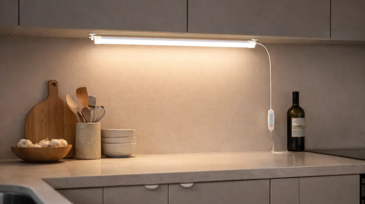 Chollo Barra de iluminación LED de 37 cm por sólo 2,82€ (50% de descuento)