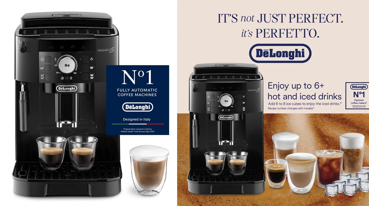 Chollo Cafetera super automática De’Longhi Magnifica S de 1.450 W por sólo 299,99€ con envío gratis (-42%)