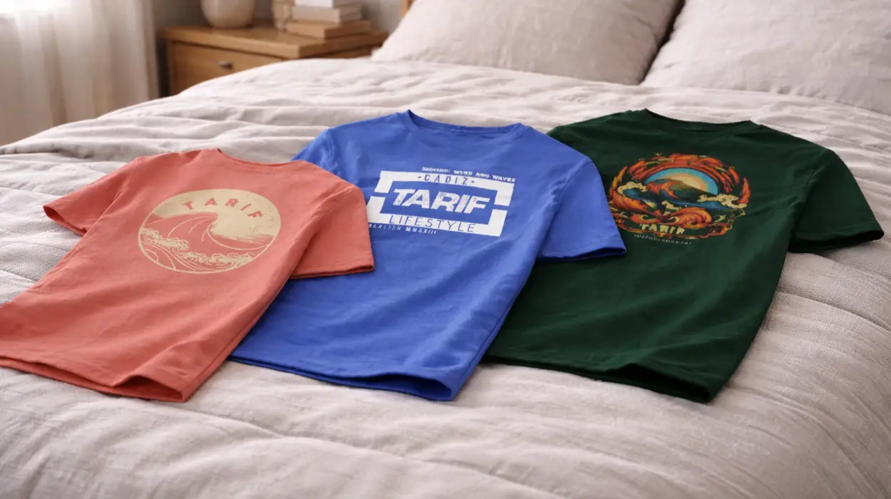 Chollo Pack x3 Camisetas Tarif Surf en varios colores por sólo 15,27€ con cupón y envío gratis (-75%)