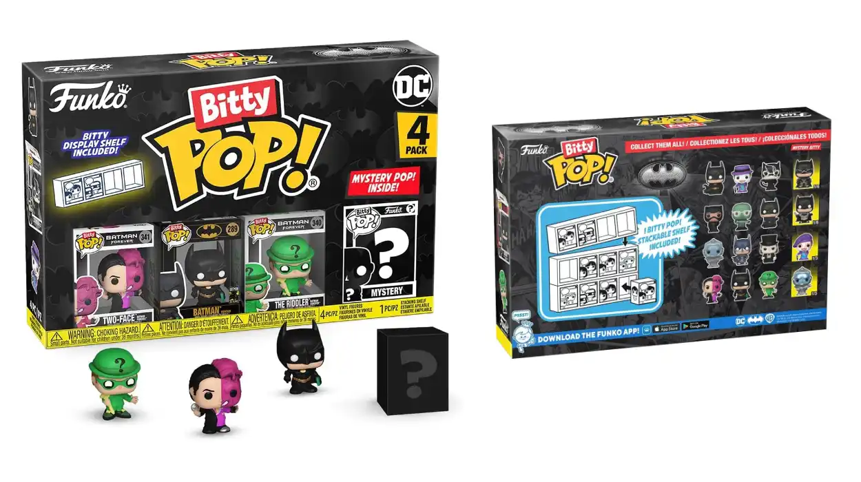 Celebra el 85 aniversario de Batman con este set Funko Bitty Pop! que hoy está casi regalado