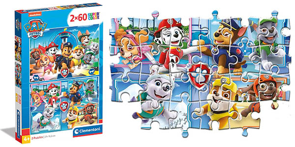 Chollo Caja de 2 puzles de la Patrulla Canina por solo 8,94€ (27% de descuento)