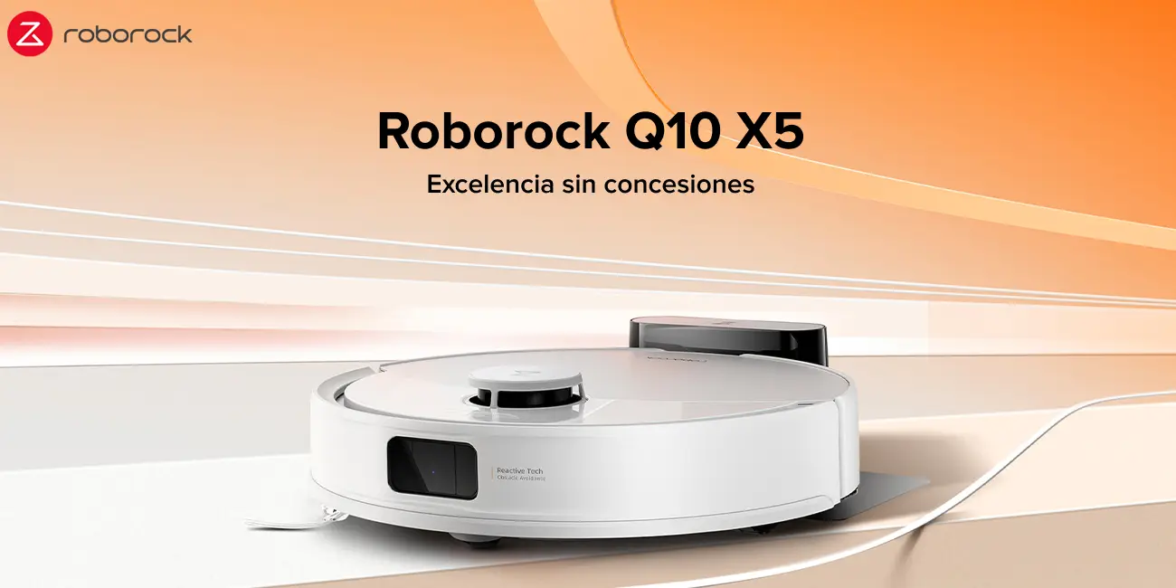 Chollo Robot aspirador Robot aspirador Roborock Q10 X5 por sólo 159,99€ con envío gratis (-44%)