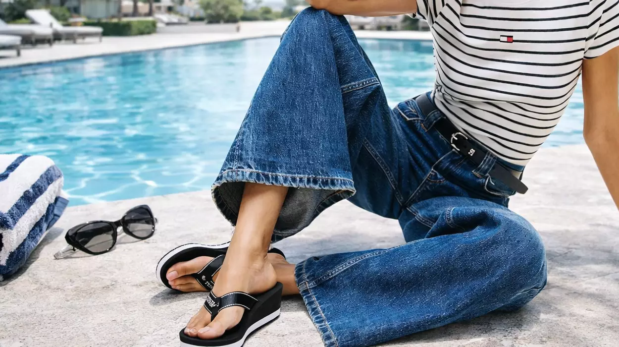 Chollo Sandalias Tommy Hilfiger Summer Sandal con cuña para mujer por sólo 25€ (54% de descuento)