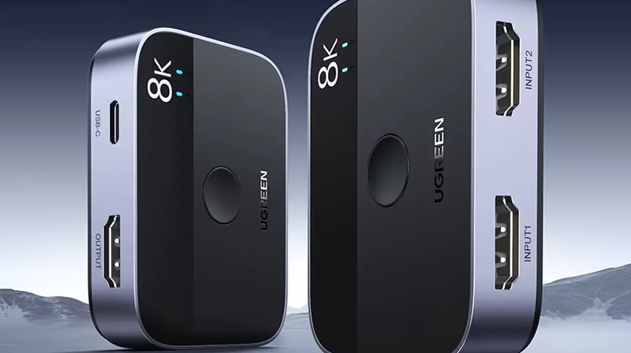 Chollo Conmutador UGREEN HDMI 2.1 8K bidireccional por sólo 15,59€ con cupón y envío gratis (-58%)