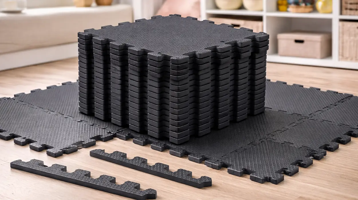 Chollo 18 cuadrados de goma EVA para montar superficies de juego o entrenamiento por sólo 14,98€ con cupón y envío gratis (-63%)