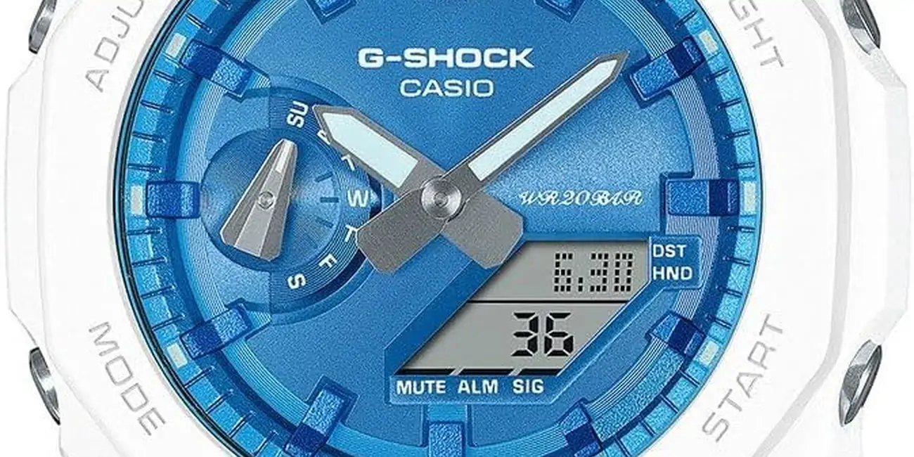 Chollo Reloj Casio G-SHOCK GA-2100WS-7AER por sólo 79,95€ con envío gratis (-38%)
