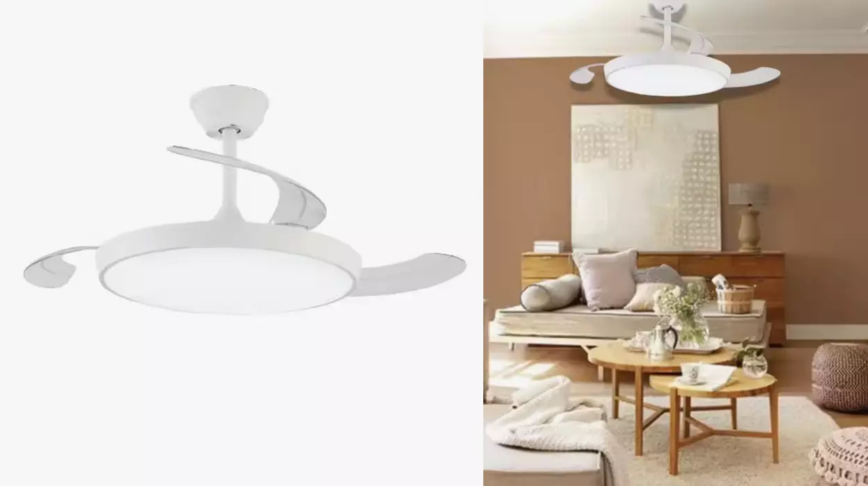 Chollo Ventilador de techo Narvi Soho por sólo 34,88€ con cupón y envío gratis (-45%)