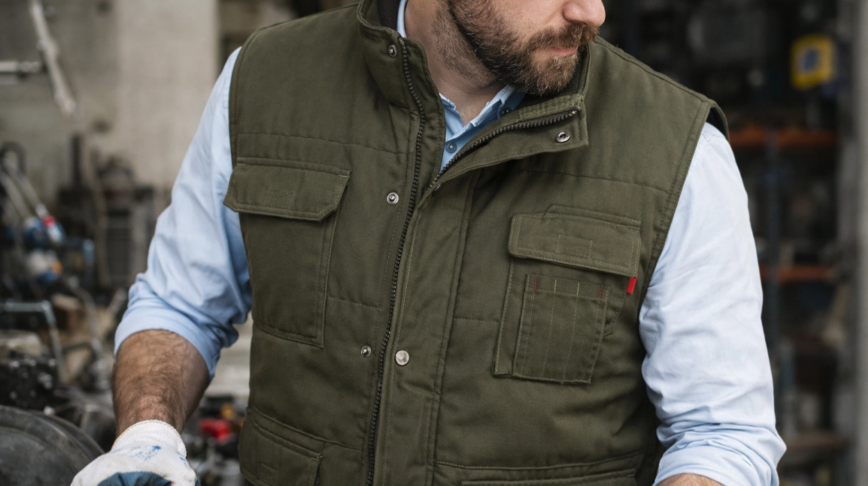 Chollo Chaleco acolchado multibolsillos Velilla 108 por sólo 14,99€ (35% de descuento)