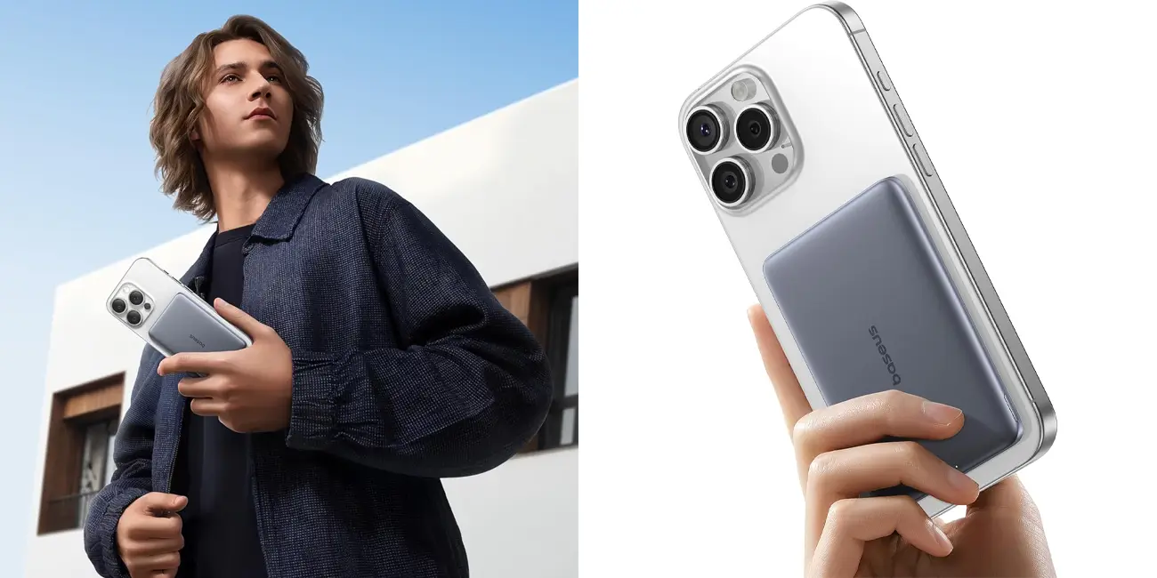 Chollo Batería portátil Baseus Picogo AM41 de 5.000 mAh con MagSafe por sólo 17,74€ con cupón (-30%)