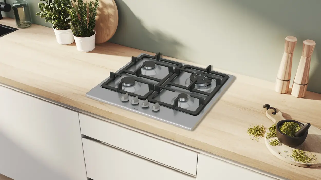 Chollo Placa de gas Bosch PGH6B5K90 con 4 zonas por sólo 200€ con envío gratis (-33%)