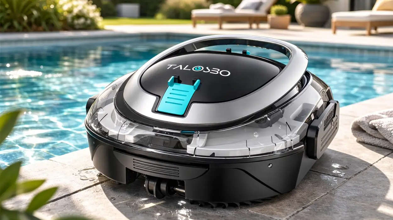 Chollo Robot limpiafondos piscina TALOSBO S2 por sólo 119,99€ con cupón y envío gratis (-20%)