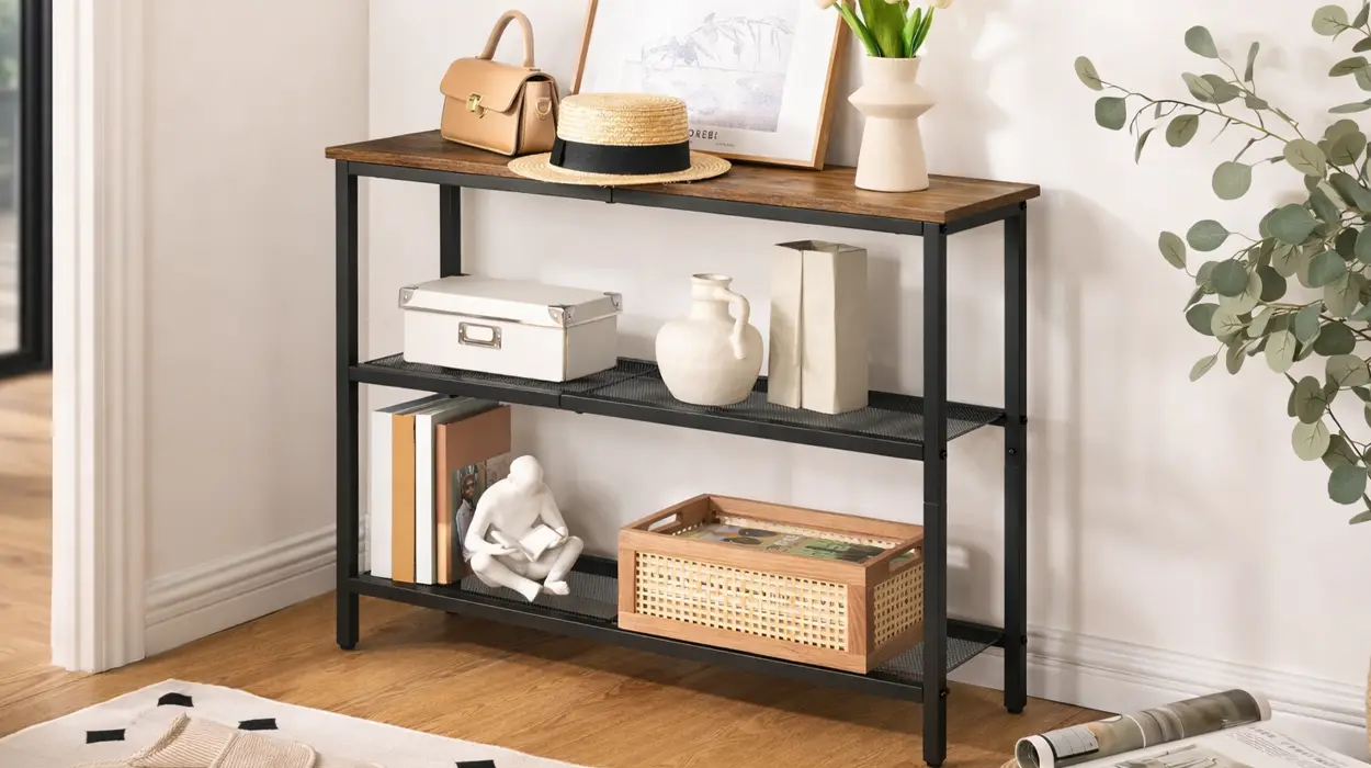 El mueble auxiliar ideal para recibidores pequeños con un 48% de descuento en Amazon