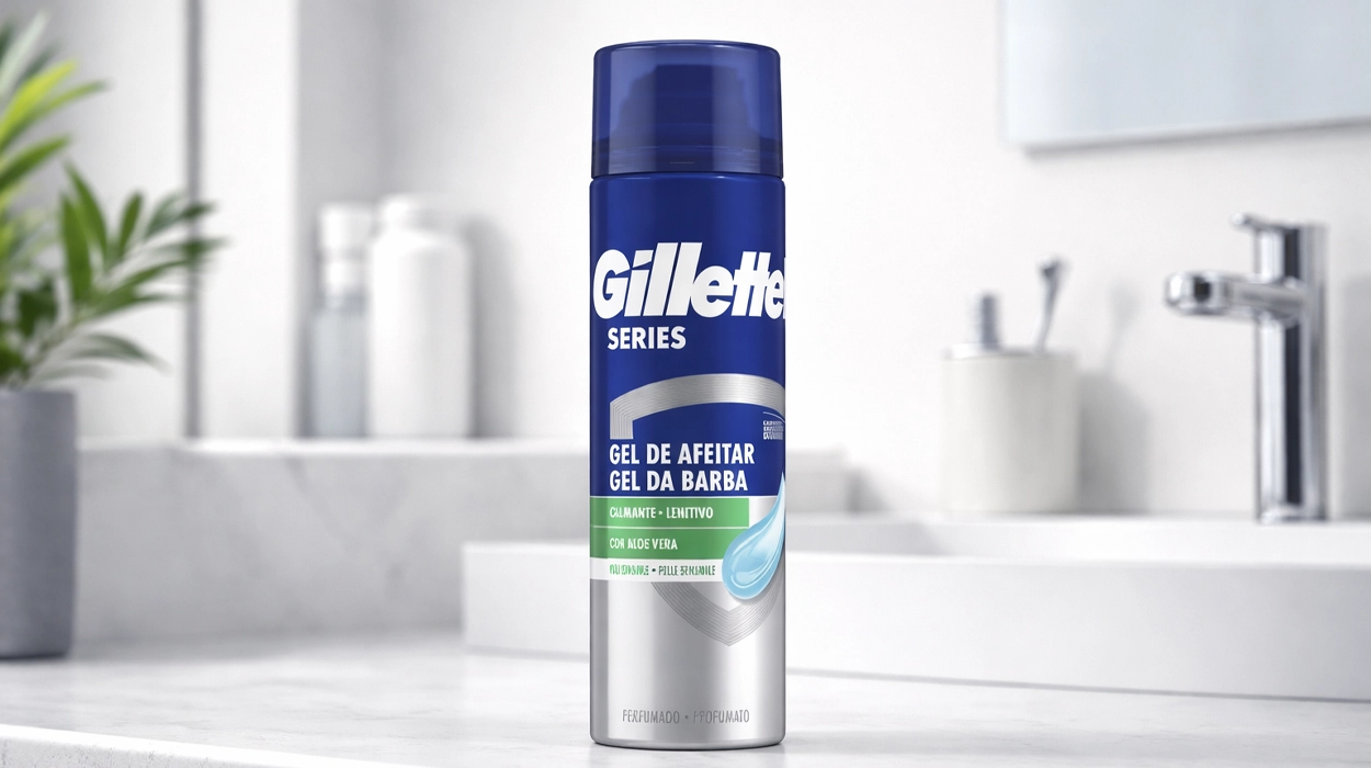 Chollo Pack x4 Gel de afeitar hidratante Gillette Series Aloe Vera de 200 ml por sólo 7,80€ (-41%) ¡1,95€ cada uno!