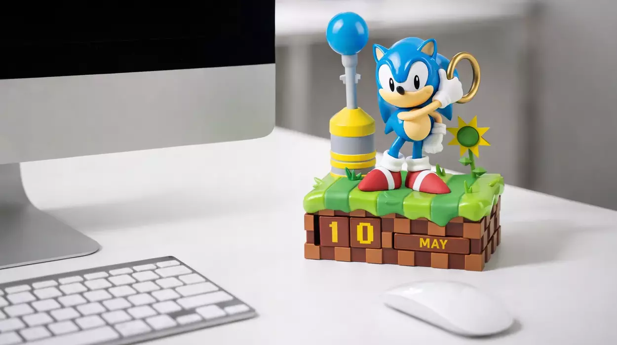 Chollo Calendario perpetuo Sonic 3D Grupo Erik por sólo 23,69€ (21% de descuento)