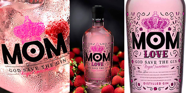 Chollo Ginebra premium Mom Love de 700 ml por sólo 10,81€ (32% de descuento)