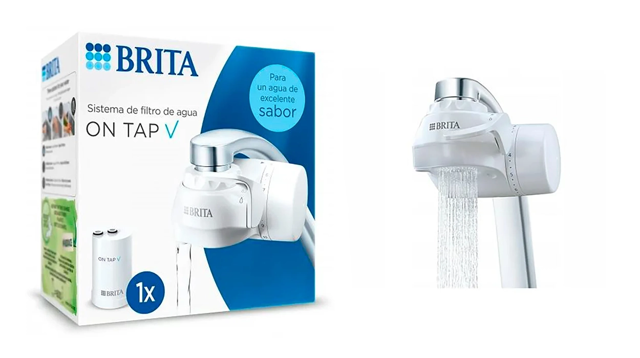 Agua sin impurezas y con buen sabor con Brita On Tap V: el sistema de filtrado para grifos más vendido, ahora a un precio arrollador