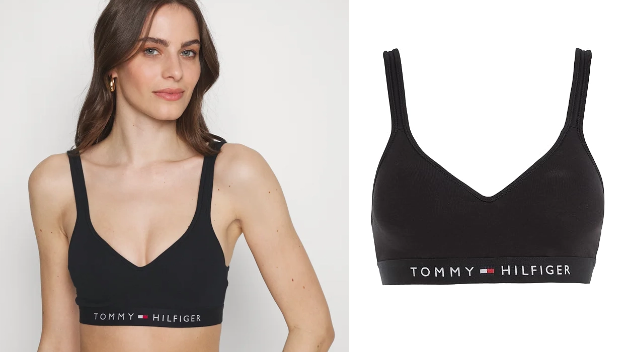 Comodidad total para diario con este sujetador «pull-on» Tommy Hilfiger Lift Stretch Bralette rebajado hoy a sólo 16€ ¡54% de descuento!