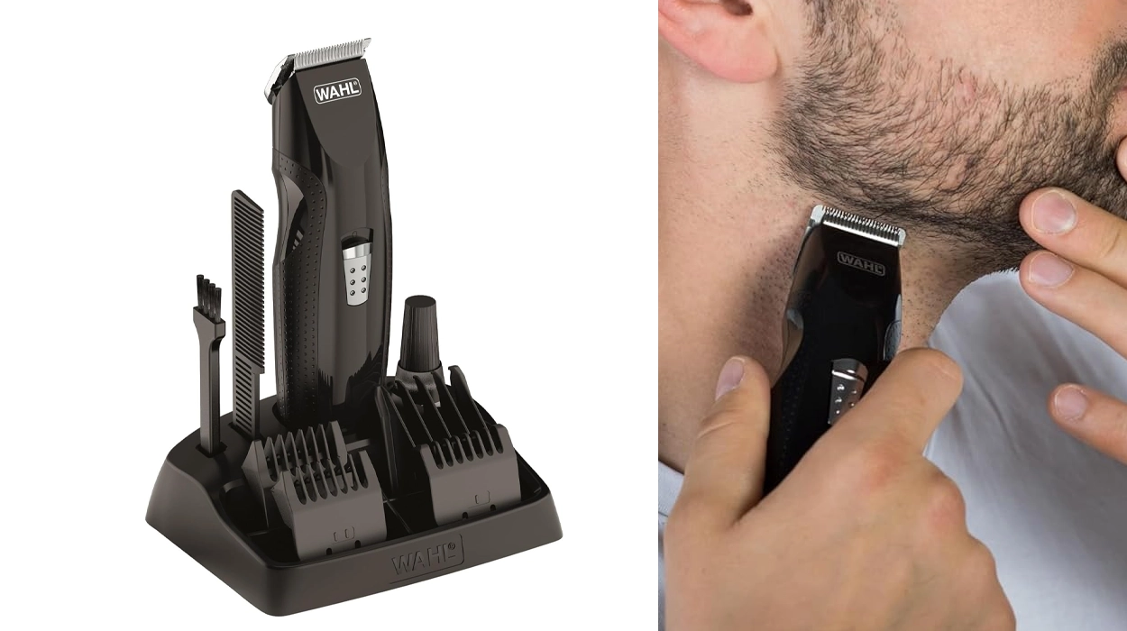 Chollo Cortabarbas Wahl 5606-508 Mustache & Beard por sólo 9,99€ (23% de descuento)